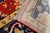 Textile Rust Red Oriental Floral Hand-Knotted Wool Rug 6x9 For Sale - Image 7 of 8