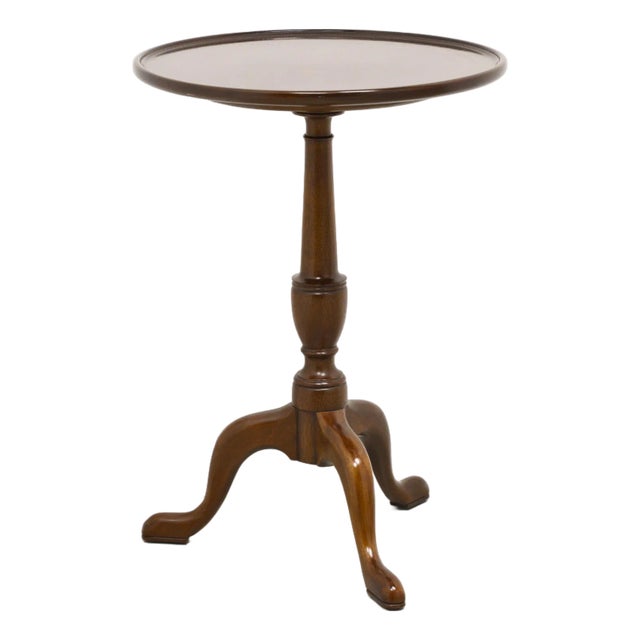 Henkel Harris 5607 29 Solid Mahogany Candle Stand For Sale