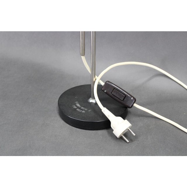 Adjustable Bakelite Table Lamp, Former Czechoslovakia, 1950s For Sale - Image 15 of 17