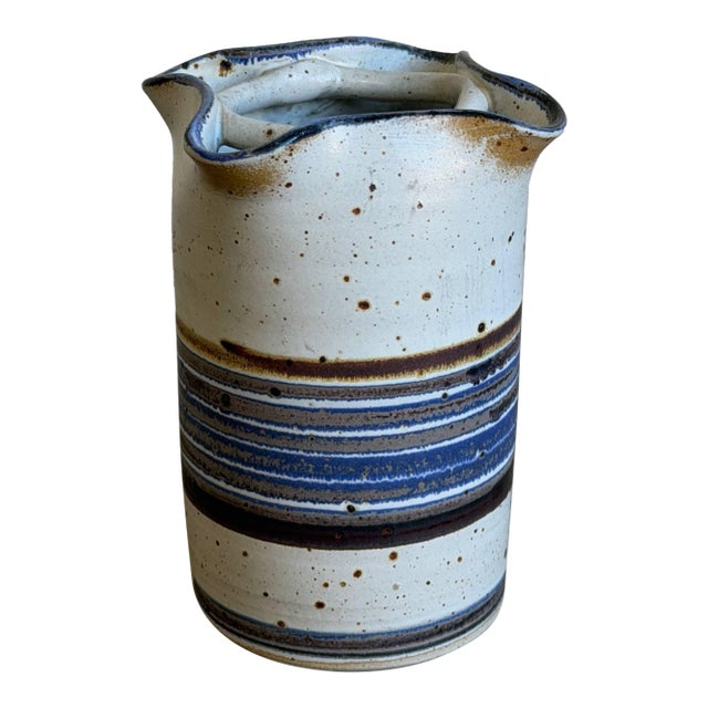 Vase Tingkeramik Følle Denmark Stoneware Mid-Century For Sale