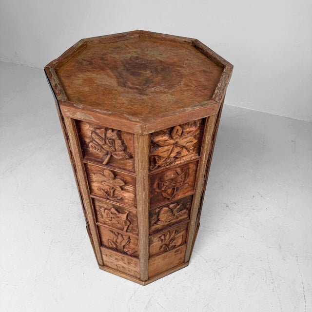 High Japanese Wooden Kadai Display Stand, 1996 For Sale - Image 15 of 16