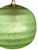 Table Lamp in Frosted Glass, Sea-Grass Shade and Brass by Edward Hald for Orrefors, Sweden, 1940s For Sale - Image 4 of 14