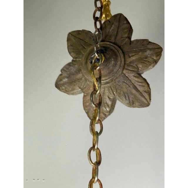 Northern Italian Giltwood Lantern For Sale - Image 9 of 12