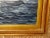 Mid 20th Century Yacht Oil Painting Sailing Off Bora Bora Louis Macouillard 1913-1987 Gilt Frame For Sale - Image 5 of 15