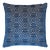Schumacher x Mary McDonald Bees Knees Cut Velvet 22" Pillow in Blue For Sale
