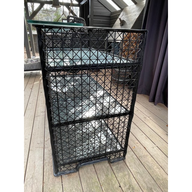 Mid 20th Century Outdoor Spun Fiberglass Dry Bar in the Style of Russell Woodard For Sale - Image 4 of 9