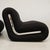 Boomerang Armchairs in Black Stretch Fabric by Rodolfo Bonetto for Flexform, 1970s, Set of 2 For Sale - Image 10 of 18