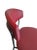 Animal Skin Set of Red Leather Chairs from Arflex, 1960s For Sale - Image 7 of 12