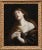 Andrea Vaccaro, Penitent Magdalene, Oil on Canvas, 17th Century, Framed For Sale