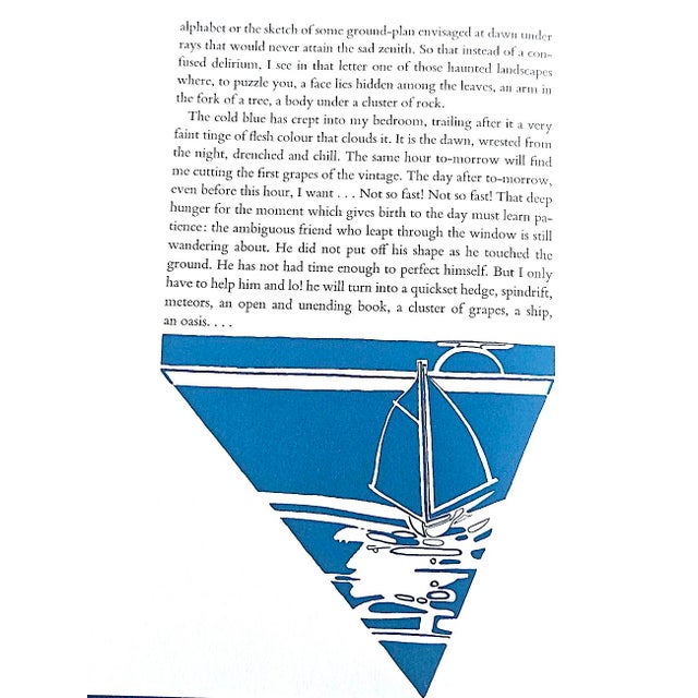 1983 Limited Edition Book, "Break of Day", Colette (Novel); Françoise Gilot, (Signed) (Illustrations), Enid McLeod (Translation) For Sale - Image 12 of 18