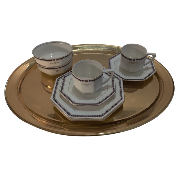 Mid 20th Century Late 20th Century Givenchy Dinnerware Set For Sale - Image 5 of 8