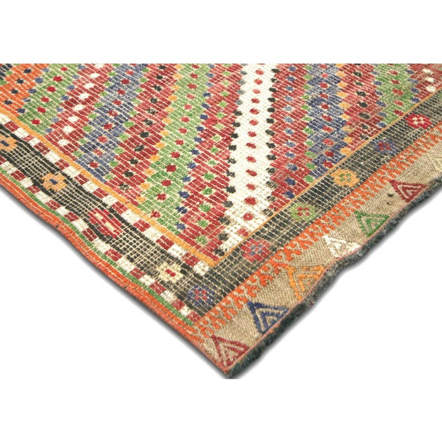 Traditional 1950s Turkish Kilim For Sale - Image 3 of 6