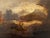 Rural Landscape with Figures, Oil on Canvas, 18th Century, in Very Good conditions. Designed before 1890