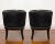 1940s Neoclassical Lacquered Carved Swan Side Chairs - A Pair For Sale In Dallas - Image 6 of 7