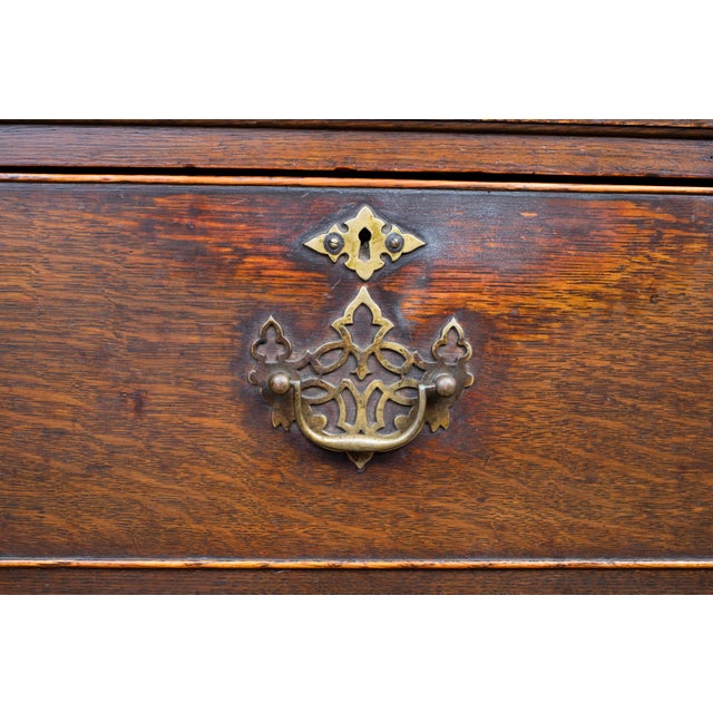 Late 19th Century English Oak Console For Sale - Image 11 of 11