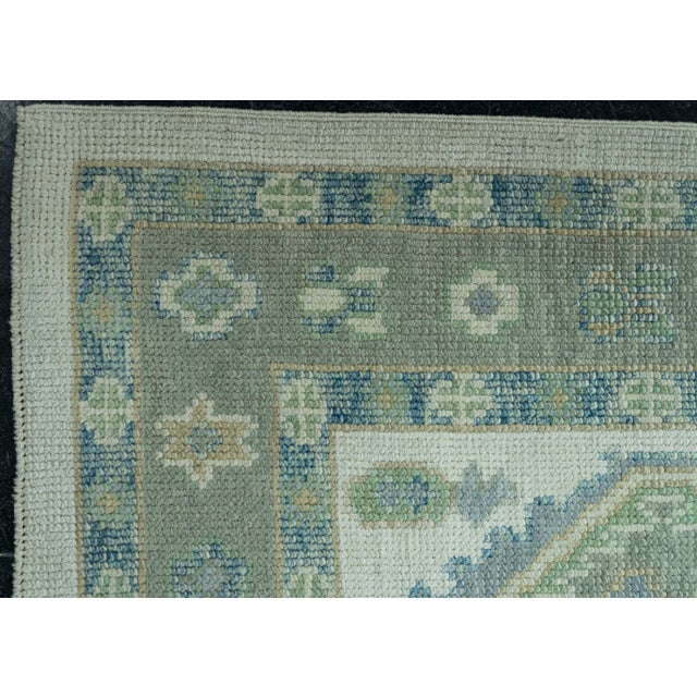 Early 21st Century Turkish Oushak Rug 2'10" x 11'9" #19159 For Sale - Image 5 of 8