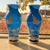 Chinese Peking (Beijing) Glass Vases, Pair For Sale - Image 14 of 14