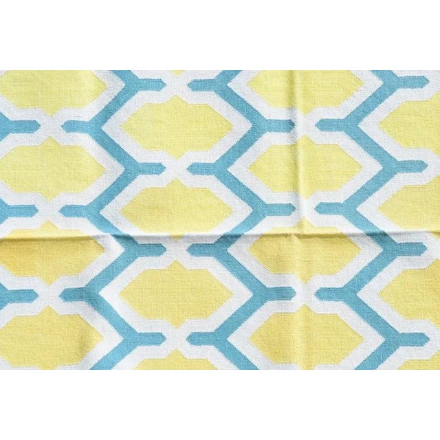 Casa Cosima Hanne Rug, 10x14, Yellow For Sale - Image 4 of 5
