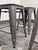 Industrial Style Stacking Counter Stools, Set of Four For Sale - Image 10 of 12