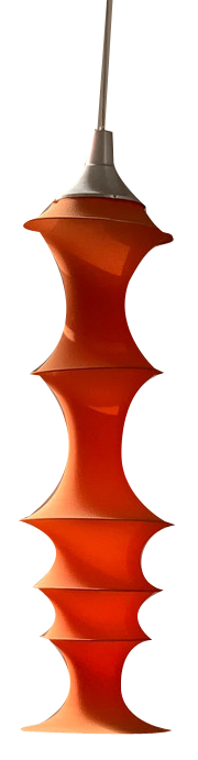 Italian Milano Falkland Pendant Lamp by Bruno Munari for Danese, 1970s