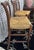 Pair of 1980s Hand Carved Mahogany Bar Stools For Sale - Image 4 of 5