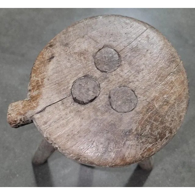 19th Century Folky Stool For Sale - Image 4 of 7