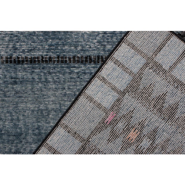 Not Yet Made - Made To Order Rug & Kilim’s Delta Rug in Dark Blue, 8x10 For Sale - Image 5 of 6