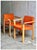 Wood Mid-Century Modern Orange Stacking Armchairs by Rud Thygesen & Johnny Sørensen for Magnus Olesen, Denmark, 1970s, Set of 2 For Sale - Image 7 of 18