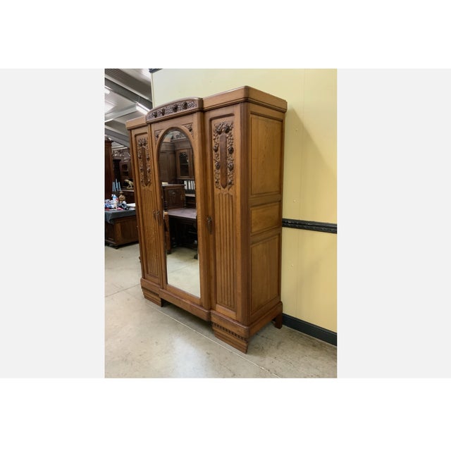 Art Deco Wardrobe, 1930 For Sale - Image 6 of 12