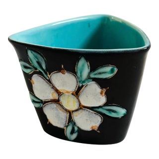 Gerta Hertz Studio Pottery Dogwood Flower Vase For Sale