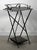 Antique c.1920's French Folding Steel Tray Table With Scrollwork For Sale - Image 4 of 11