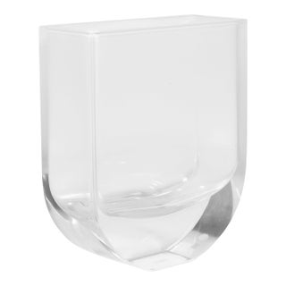 Moser Four Seasons "Winter" Signed Hand-Blown Vase For Sale