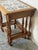 Ak Odense Oak Nesting Tables Set of 3 With Ceramic Tile Tops Danish Mid-Century Modern 1965 For Sale In Los Angeles - Image 6 of 11