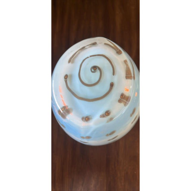 Waterford Waterford Evolution "Bamboo" or "Opal & Amber" Flower Vase. For Sale - Image 4 of 7