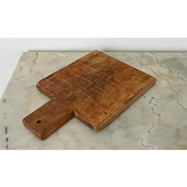 Rustic European French 19th Century Beech Cutting Board For Sale - Image 3 of 6