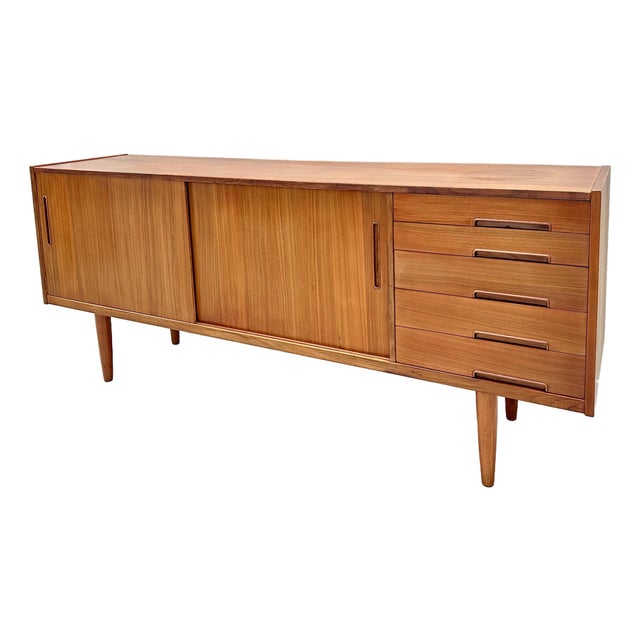 Mid 20th Century Modern Teak Credenza Nils Jonsson for Troeds Sweden For Sale