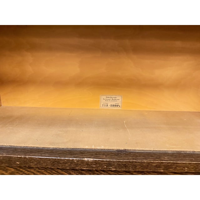 Globe Wernicke 1920s Globe Wernicke Barrister Bookcase For Sale - Image 4 of 11