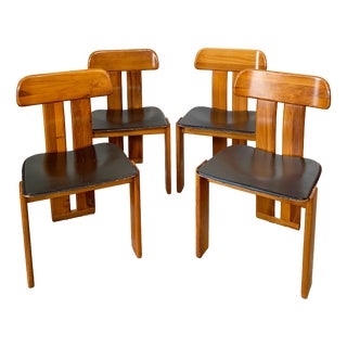 Sapporo Dining Chairs by Mario Marenco for Mobilgirgi, 1970, Set of 4 For Sale