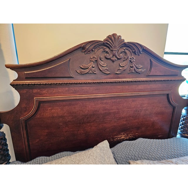 1990s Bernhardt 4 Poster Queen Bed For Sale - Image 9 of 12