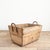 A grape collection crate from a French vineyard in the Champagne region of France. The crates are solid wood with metal...