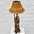 Mid-Century Modern Mid-Century Scandinavian Brutalist Table Lamp in Copper and Rattan, Sweden, 1960s For Sale - Image 3 of 10