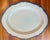 Ceramic Large Antique 18th Century English George III Creamware Blue Shell Edge or Feather Edge Oval Platter Circa 1790 For Sale - Image 7 of 9
