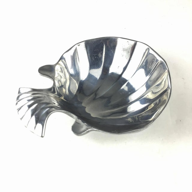 Silver Wilton Vintage Shell Soap Dish For Sale - Image 8 of 13