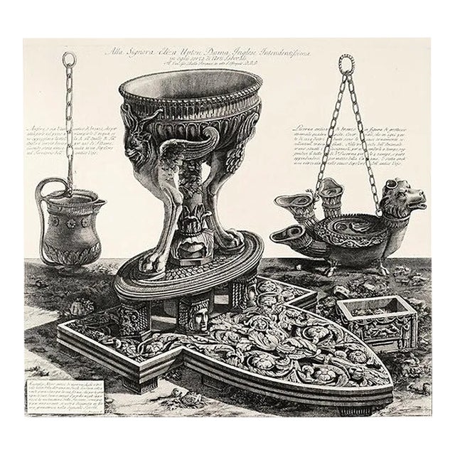 Altra veduta del medesimo in prospettiva - Etching by G.B. Piranesi - 1778 1778 For Sale