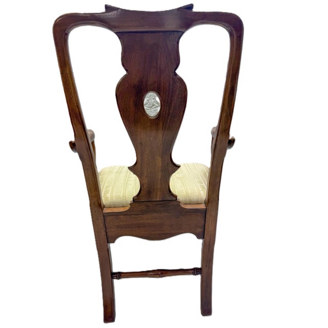 Brown Henredon Aston Court Dining Table With 2 Leaves & 10 Chairs — Mint Condition — 1987 Provenance For Sale - Image 8 of 18