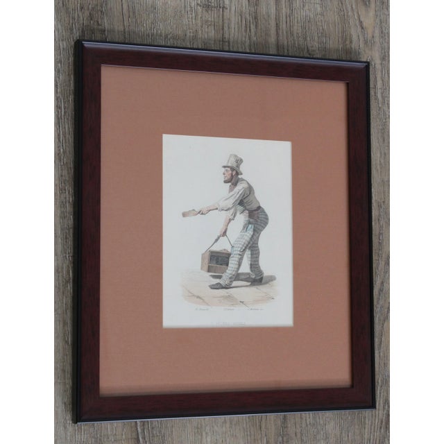 Italian Antique Italian Series of Ancient Costumes & Trades Engravings For Sale - Image 3 of 13