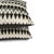 Textile Black Gray & White Geometric Velvet Pillow Cover For Sale - Image 7 of 8
