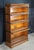Globe Wernicke Antique Globe Wernicke Quartersawn Oak Mission Stacking Barrister Bookcase 58" For Sale - Image 4 of 12