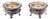 Silver Salt and Pepper Shaker Set, Set of 2 For Sale