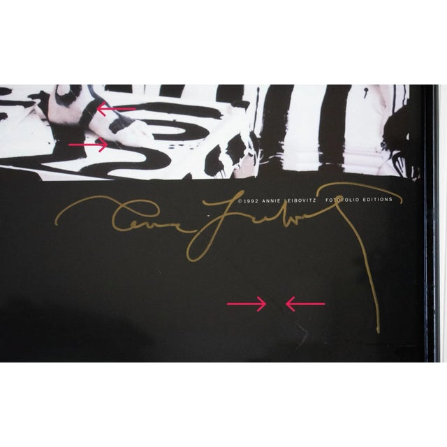 Contemporary 1992 Signed Annie Leibovitz 'Keith Haring' Original – Palais De Tokyo, Paris – Exhibition Poster For Sale - Image 3 of 13